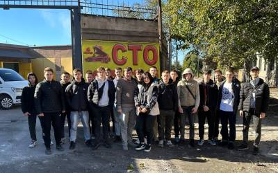 Екскурсія здобувачів освіти на СТО “4 коня”