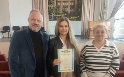 Збори трудового колективу до Дня працівника освіти у ВСП “Дніпровський фаховий коледж інженерії та педагогіки УДУНТ”